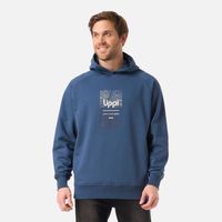 Polerón Hombre Insigne Hoody Sweatshirt Front Print Azul Lippi V26