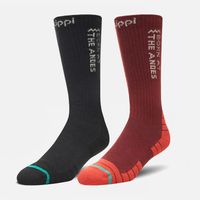 Calcetín Hombre Duo Trekking Light Pack Burdeo Lippi V25