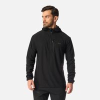 Polerón Hombre Jacaranda Nano-F 1/4 Zip Hoody Negro Lippi I26