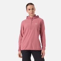 Polerón Mujer Jacaranda Nano-F 1/4 Zip Hoody Rosa Oscuro Lippi V26