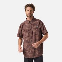 Camisa Hombre Cumbre Manga Corta Print Cafe Haka Honu V26