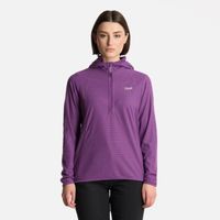 Polerón Mujer Jacaranda Nano-F 14 Zip Hoody Violeta Lippi