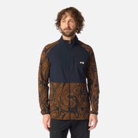 Polerón Hombre Taina Full Zip Print Café Haka Honu I26
