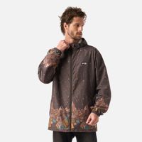 Chaqueta Hombre Aperrao Print Verde Militar Haka Honu V26