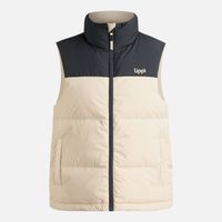 Chaqueta Mujer Urban Down Jacket Vest Crema Lippi