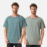 Polera Hombre Bi-curioso Print Azul Noche Haka Honu V26