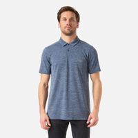 Polera Hombre B-Classic Seamless Polo Azul Piedra Lippi V26