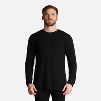 Primera Capa Hombre Skintec Merino Top Negro Lippi V26