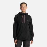 Polerón Teen Girl Stripes Nano-F Full Zip Negro Lippi I25