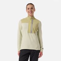 Polerón Mujer Karova Nano-F 1/4 Zip Verde Claro Lippi V26