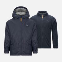 Chaqueta Niña Snowball Fusion-3 Hoody Azul Marino Lippi