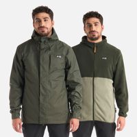 Chaqueta Hombre Corteza Verde Militar Haka Honu I25