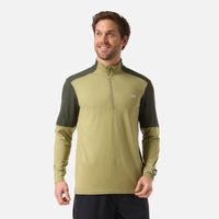 Polerón Hombre Puerto Trucco 1/4 Zip Verde Lippi V26