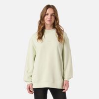 Polerón Mujer Ulmo Light Mid Point Crewneck Sweatshirt Gris/Verde V26