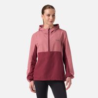 Chaqueta Mujer Nightfall Windbreaker 1/4 Zip Hoody Jacket Rosado V26