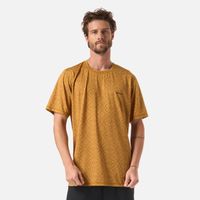 Polera Hombre Sudala Print Mostaza Haka Honu V26