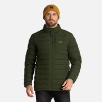 Chaqueta Hombre Aero Down Jacket Verde Militar Lippi I25