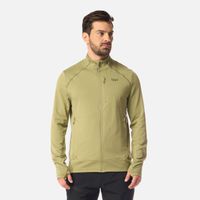Polerón Hombre Viedma 1000 Nano-F Full Zip Verde Lippi