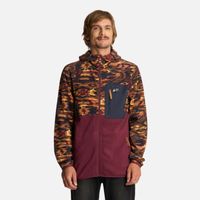 Polerón Hombre Leñero Print Burdeo Haka Honu I25