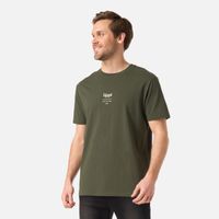 Polera Hombre Adventure Page T-Shirt Verde Musgo Lippi V26