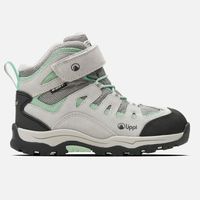 Botín Mujer Puelo Cs Hi Velcro Gris Claro / Verde Agua Lippi V26