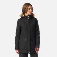 Chaqueta Mujer Roble B-Dry Hoody Jacket Melange Negro Lippi I26