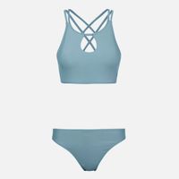 Traje de Baño Mujer Fondo de Bikini Celeste Haka Honu