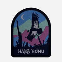 Parche Unisex Woven Patch Haka Honu Morado Haka Honu V26
