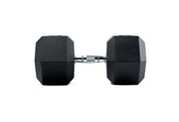 Mancuerna Hexagonal De Caucho Unidad 40 Kg