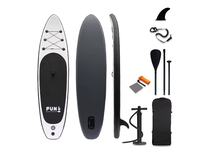 Stand Up Paddle Con Inflador Y Remo Black