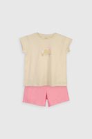Pijama Corto Beige Niña