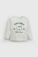 Polera Blanca Colloky De Niño POJE7309V26