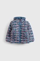 Parka Azul Flores