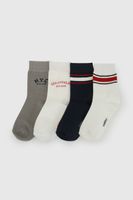 Calcetin 3/4 Niño Blanco 7425 Colloky