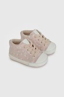 Zapatilla Urbana Caña Alta Rosada Flores 17000330V26