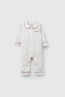 Pijama Blanco Flores De Bebé PJJE2278V26