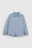 Camisa Celeste Oxford De Niño CAOX0140V26