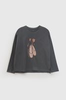 Polera Niña Gris 8050 Colloky