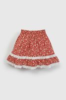 Falda Niña Rojo 57621 Colloky