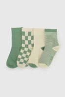 Calcetin 3/4 Niño Verde 7440 Colloky