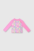 Polera de bebé niña playa chicle (3 a 36 meses)