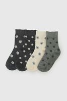 Calcetin 3/4 Niña Gris 7339 Colloky