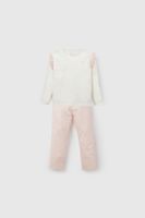 Pijama Rosa Niña 7366 Colloky