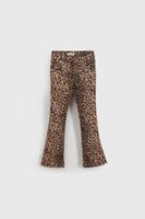 Pantalón Flare Animal Print
