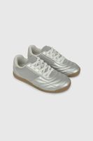 Zapatilla Urbana Metalizada Plateada 57080208V26