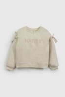 Polerón Beige Nudos  De Niña PLPO1277V26