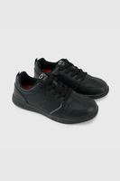 Zapatilla Escolar Negra con Cordón Unisex