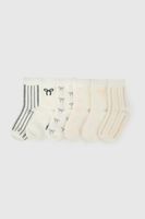 Calcetin 3/4 Niña Blanco 7540 Colloky