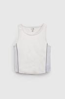 Polera Blanca Deportiva De Niña POPY0409V26