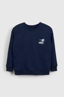 Polerón Básico Azul De Niño PLPO1357V26